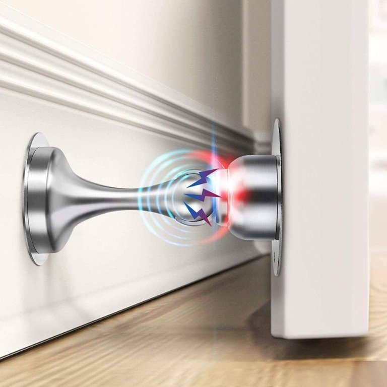  The Best Door Stop Option: WINONLY 2-Pack Magnetic Door Stop