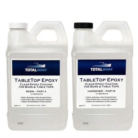  The Best Epoxy Resin Option: TotalBoat Table Top Epoxy