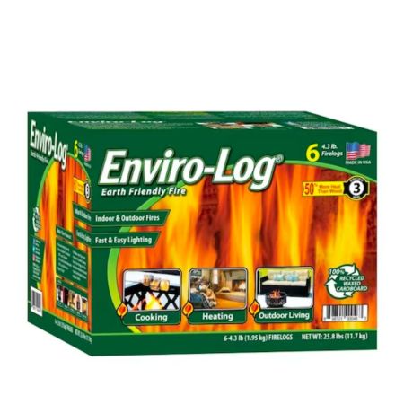 Enviro-Log 4.3-Pound Fire Logs