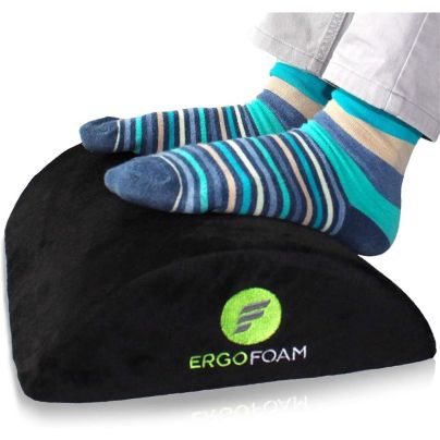 The Best Foot Rest Options: ErgoFoam Ergonomic Foot Rest Under Desk