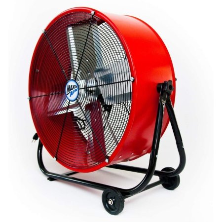  Red Maxx Air Industrial Grade Air Circulator for Garage on white background