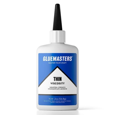 Glue Masters Premium Thin Super Glue on a white background.