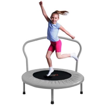 The Best Indoor Trampoline for Kids Option: ATIVAFIT 36-Inch Folding Trampoline