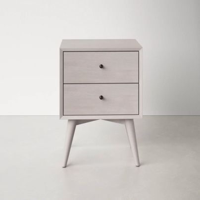 The Best Nightstand Option: Williams 26_ Tall 2—Drawer Nightstand