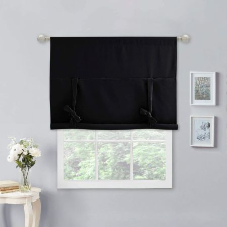 Nicetown Blackout Tie-Up Vertical Curtain