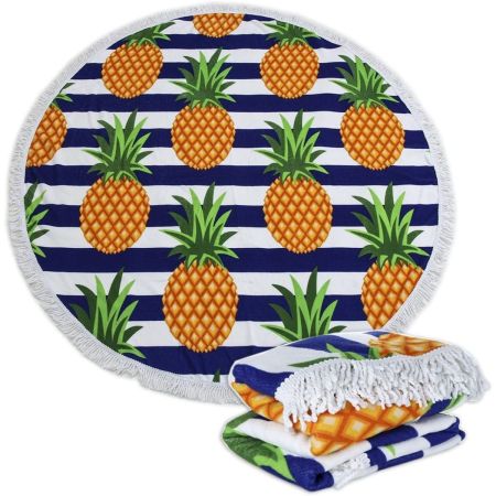Polly House Large Round Picnic Mat Beach Blanket