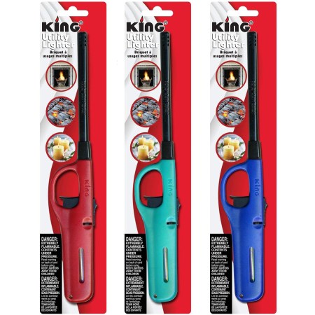 King Multi Utility Lighter, 3 Pack