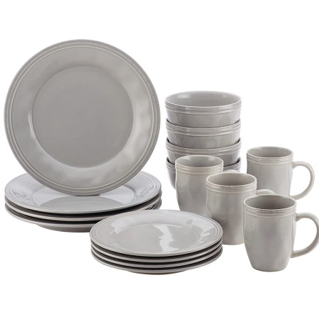 Rachael Ray Cucina 16-Piece Stoneware Dinnerware Set