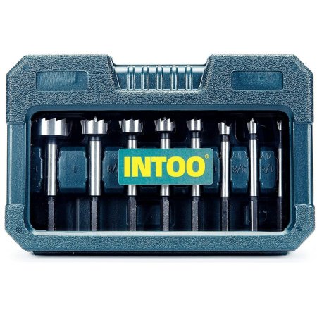  The Best Forstner Bit Set Option: INTOO Forstner Bit Set 8 pcs Wood Drill bit Set