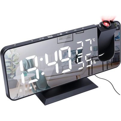The Number-one Projection Digital Alarm Clock on a white background.