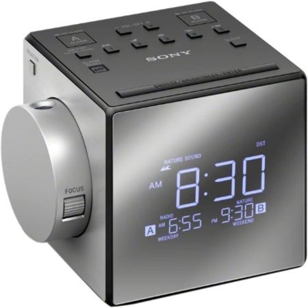 Sony ICF-C1PJ Radio Alarm Clock With Projector 