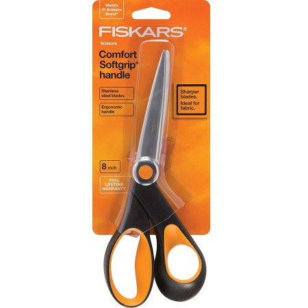 Fiskars Razor-edge Softgrip Scissors