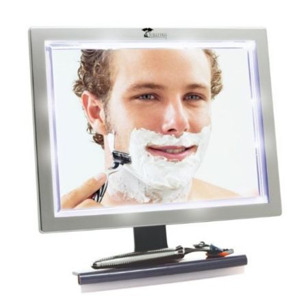 ToiletTree Products Deluxe LED Fogless Shower Mirror