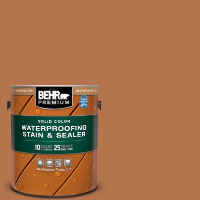 Best Solid Deck Stain Options: 1 gal. #SC-533 Cedar Naturaltone Solid