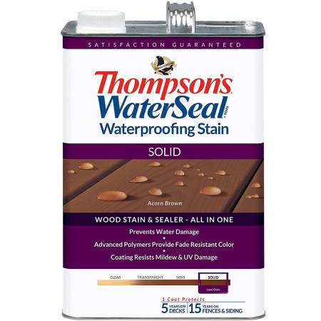 Thompson’s WaterSeal Solid Waterproofing Stain