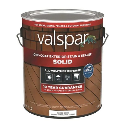 Best Solid Deck Stain Options: Tintable-White-Base-Solid-Exterior-Stain-and-Sealer