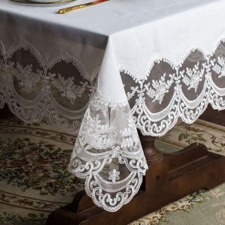 ARTABLE Lace Table Cloths Rectangle Fall Antique