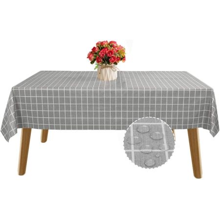 BEAUTYTREES Table Cloth Waterproof Oil-Proof