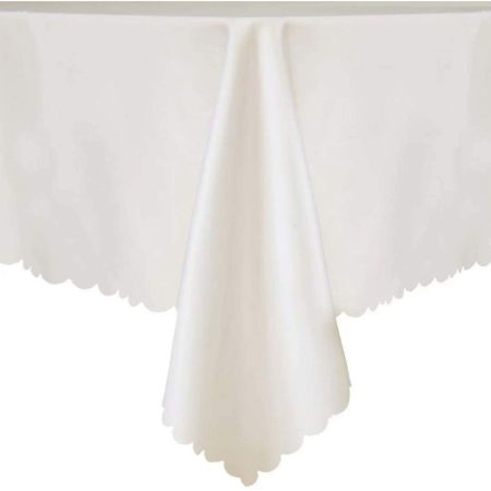 LUSHVIDA Rectangle Table Cloth – Washable Microfiber
