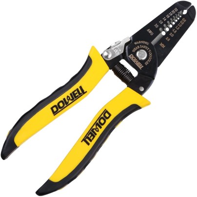 Best Wire Cutters Options: DOWELL 10-22 AWG Wire Stripper Cutter Wire