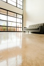 how to stain concrete floor