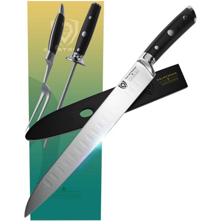 DALSTRONG Carving Knife u0026 Fork Set