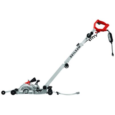 The Best Concrete Saw Options: SKIL 7 Walk Behind Worm Drive Skilsaw for Concrete