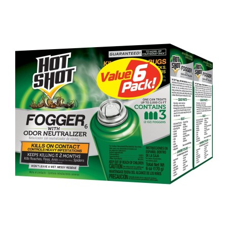 Hot Shot Fogger6 Insect Killer with Odor Neutralizer