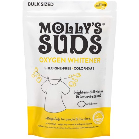 Molly's Suds Natural Oxygen Whitener, Non Chlorine