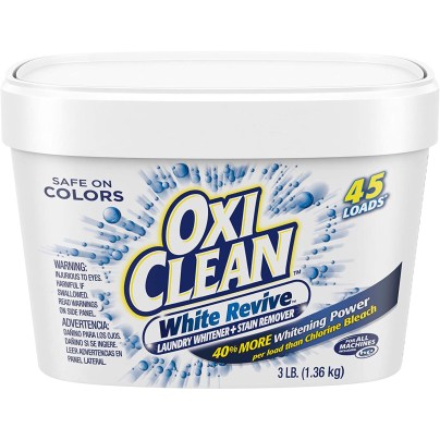 The Best Laundry Whitener Option: OxiClean White Revive Laundry Whitener+Stain Remover