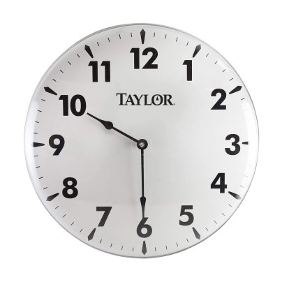 The Best Outdoor Clock Options: Taylor Precision Products Patio Clock (18-Inch)