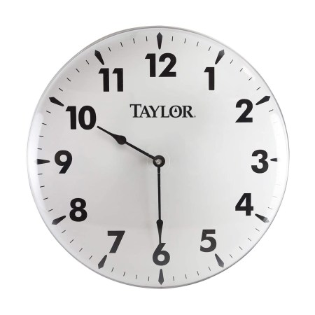 Taylor Precision Products Patio Clock (18-Inch)