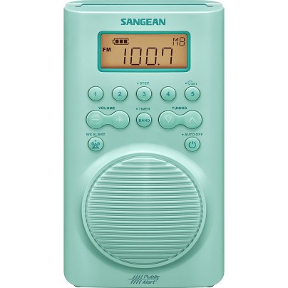 The Best Shower Radio Options: Sangean H205TQ AM_FM Weather Alert Shower Radio