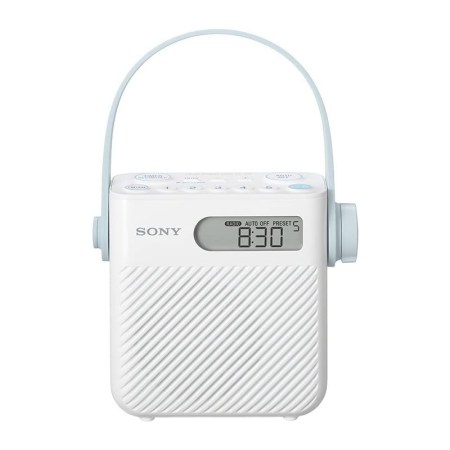 Sony ICF-S80 Splash Proof Shower Radio with Speaker