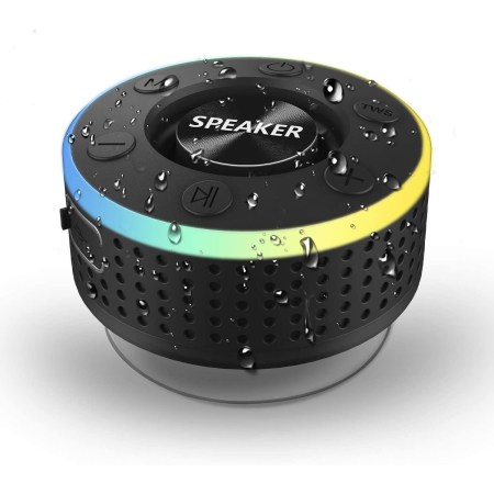 iporachx Bluetooth Shower Speaker with Subwoofer