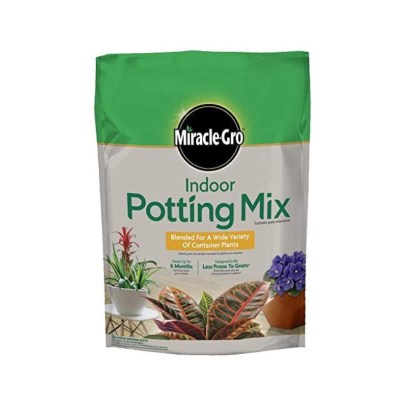 The Best Soil For Roses Options: Miracle-Gro VB300517 Indoor Potting Mix, 6 qt, 2 Pack