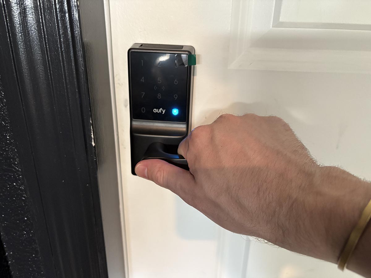 Eufy smart lock c33 fingerprint