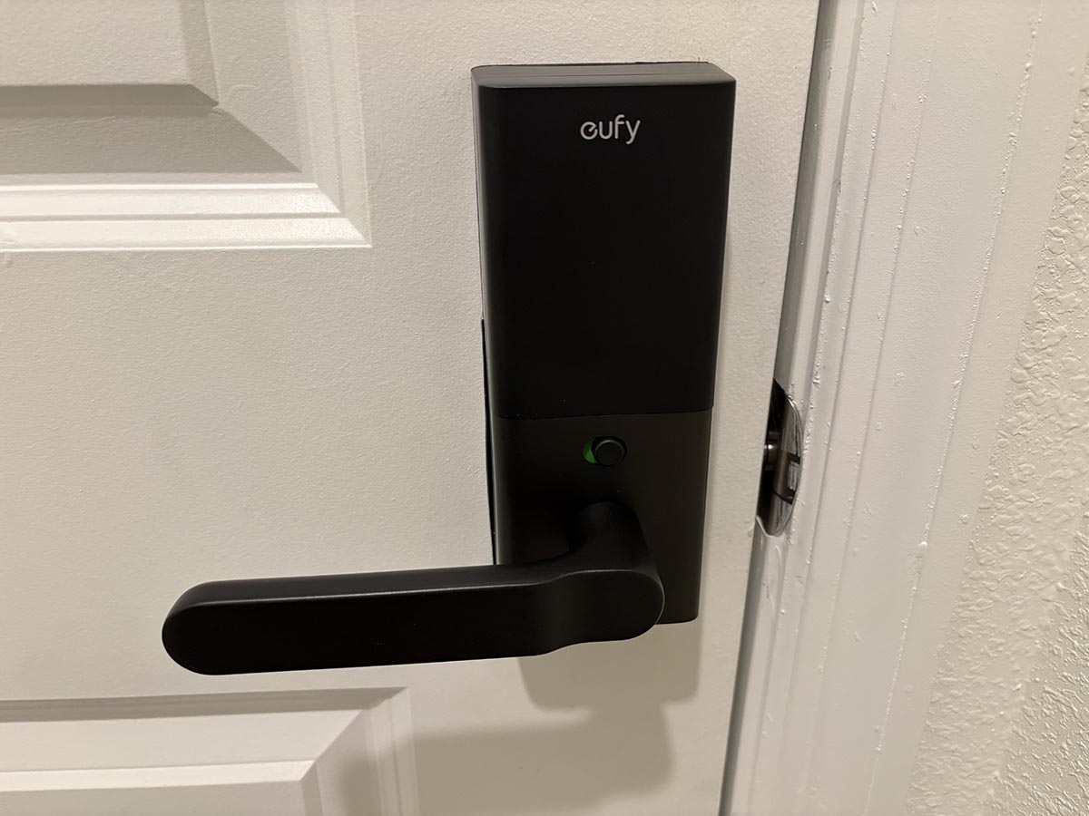 Eufy smart lock c33 installed