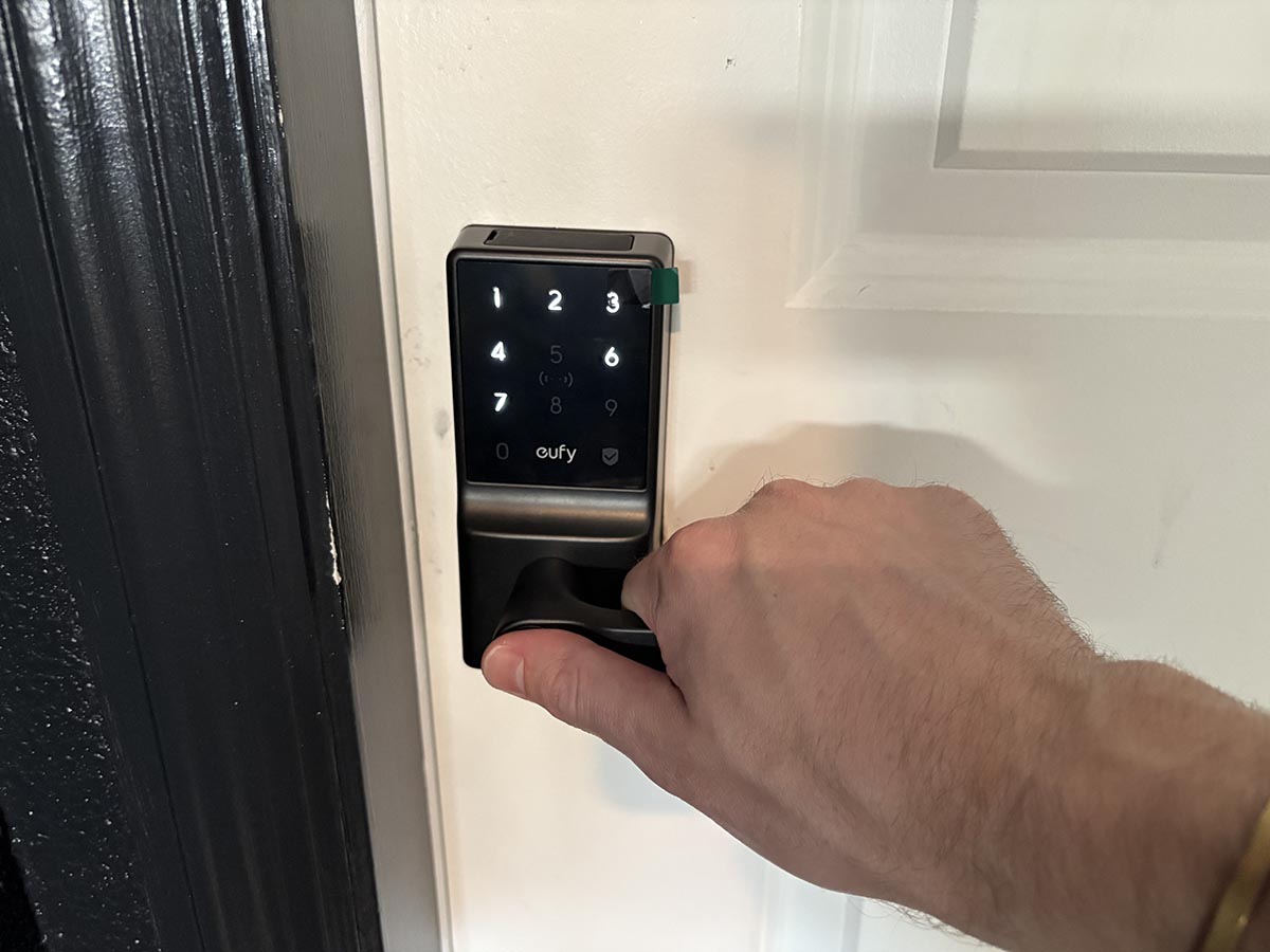 Eufy smart lock c33 keypad