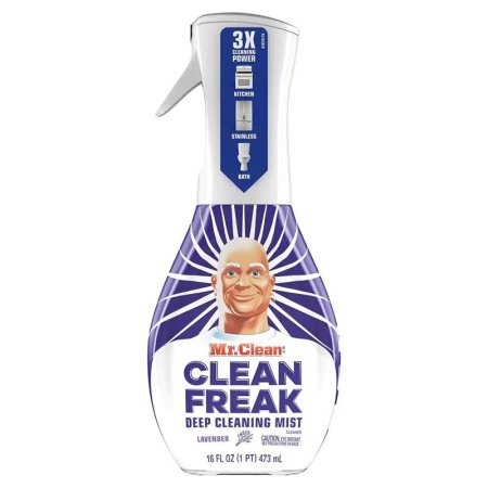  Mr. Clean Clean Freak Deep Cleaning Mist bottle on a white background