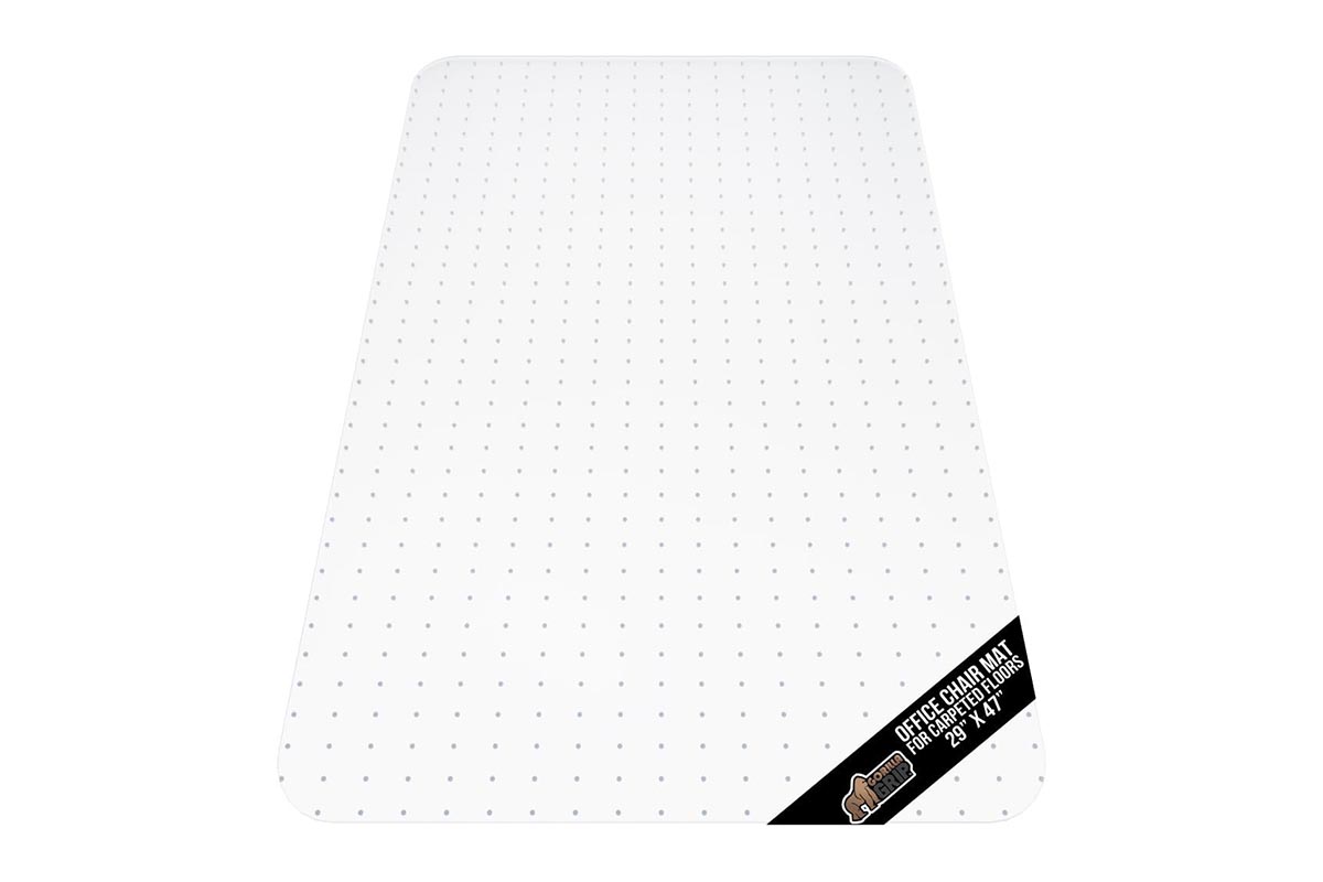 The Best Chair Mat Option Gorilla Grip Slip-Resistant Carpet Office Chair Mat