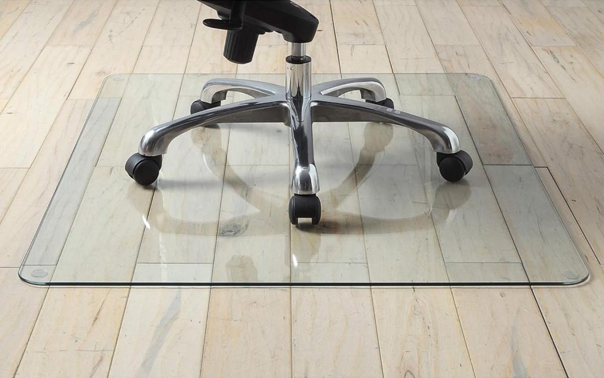 The Best Chair Mat Option Lorell Tempered Glass Chair Mat