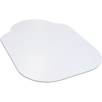 The Best Chair Mats for Carpet Option: Evolve Clear Office Chair Mat With Rounded Corners