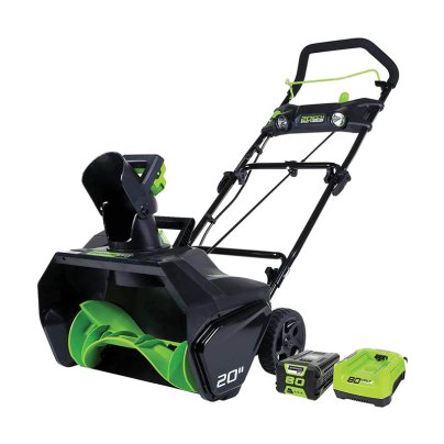 The Best Cordless Snow Blower Option: Greenworks Pro 80V 20 inch Snow Thrower