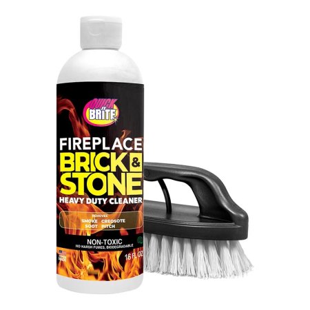  The Best Creosote Remover Option Quick N Brite Fireplace Cleaner With Cleaning Brush