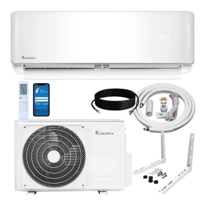 The Best Heat Pump Option: Klimaire 12,000-BTU Ductless Mini-Split Heat Pump