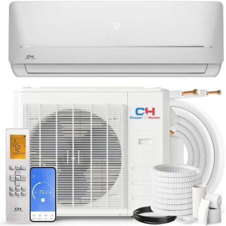  The Best Heat Pump Option: Cooper & Hunter 18,000-BTU Mini-Split Heat Pump