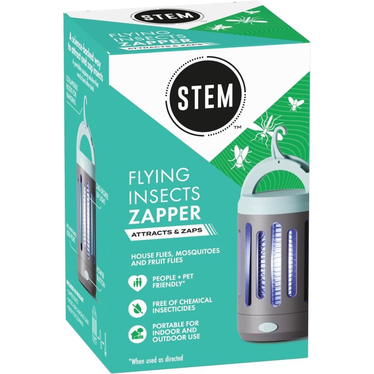 The Best Indoor Bug Zapper Option Stem Flying Insects Zapper