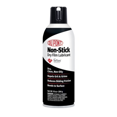DuPont Non-Stick Dry-Film Lubricant Aerosol on a white background.