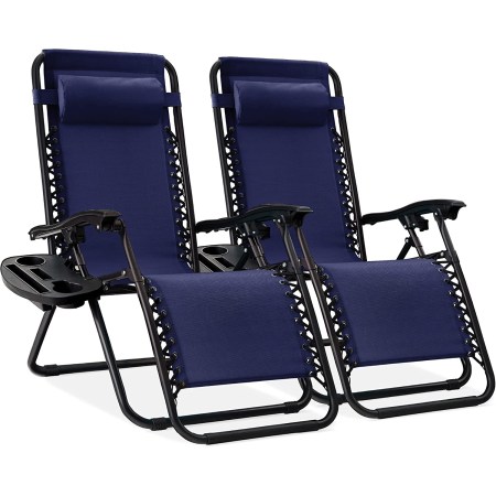 Best Choice Products Set of 2 Zero-Gravity Chairs